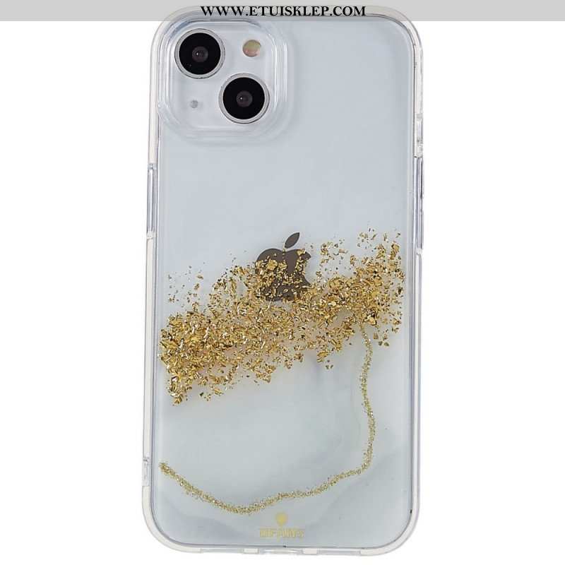 Etui do iPhone 14 Brokatowa Sztuka